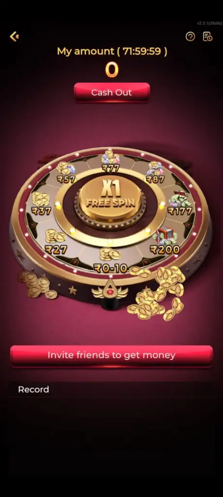 RajSpin ₹200 signup bonus and welcome reward
