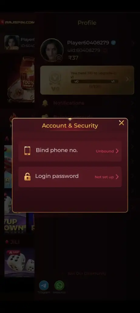 RajSpin Game APK download for Android